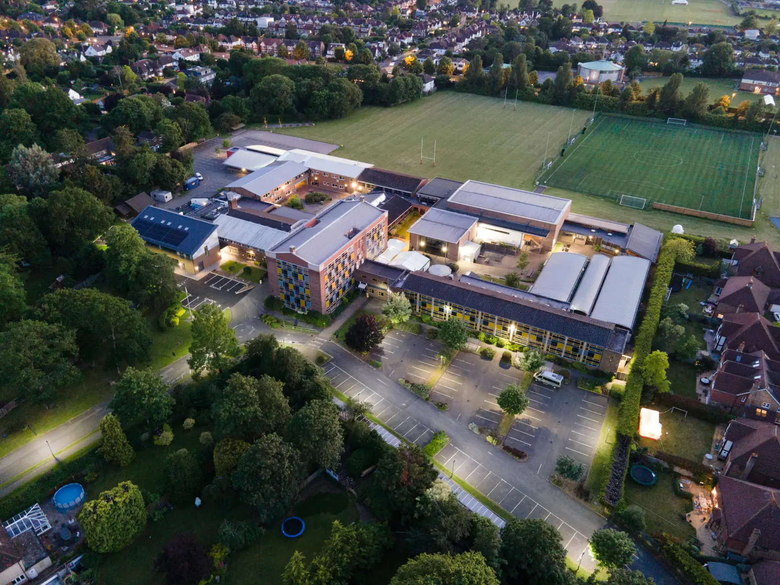 Universities and education campus buildings
